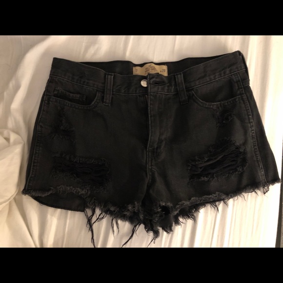 Black Hollister Shorts - Picture 1 of 2